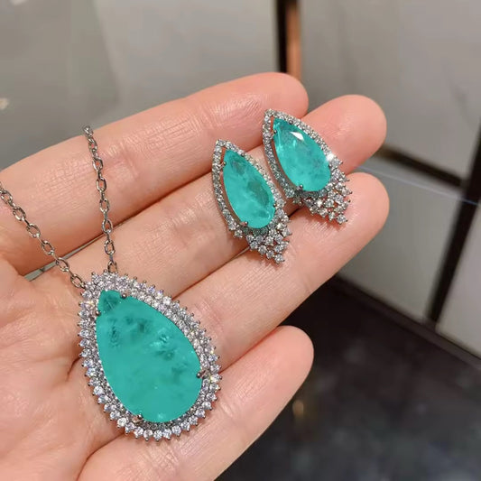 Ocean blue sapphire